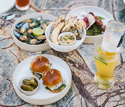 Street Food By The Sea Night